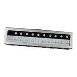 Maxbell Simulated Diamond Color Scale Holder Supplies Stone Tester Color Tester Tool Silver Box