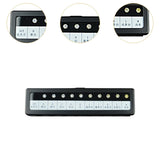 Maxbell Simulated Diamond Color Scale Holder Supplies Stone Tester Color Tester Tool Black Box