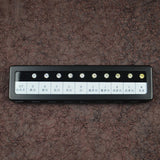 Maxbell Simulated Diamond Color Scale Holder Supplies Stone Tester Color Tester Tool Black Box