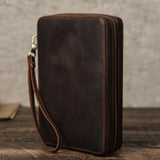 Maxbell Watch Strap Storage Box Handmade Watch Band Organizer for Home Office Travel