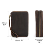 Maxbell Watch Strap Storage Box Handmade Watch Band Organizer for Home Office Travel