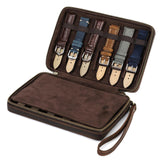 Maxbell Watch Strap Storage Box Handmade Watch Band Organizer for Home Office Travel