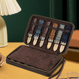 Maxbell Watch Strap Storage Box Handmade Watch Band Organizer for Home Office Travel