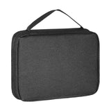 Maxbell Watch Band Storage Case Compact Travel Use for 20 Watch Straps Carrying Case Black