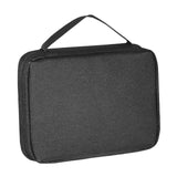 Maxbell Watch Band Storage Case Compact Travel Use for 20 Watch Straps Carrying Case Black