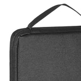 Maxbell Watch Band Storage Case Compact Travel Use for 20 Watch Straps Carrying Case Black