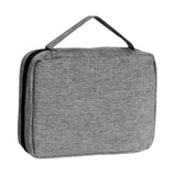 Maxbell Watch Band Storage Case Compact Travel Use for 20 Watch Straps Carrying Case Gray