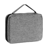 Maxbell Watch Band Storage Case Compact Travel Use for 20 Watch Straps Carrying Case Gray