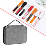 Maxbell Watch Band Storage Case Compact Travel Use for 20 Watch Straps Carrying Case Gray