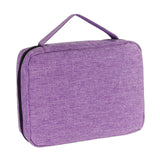 Maxbell Watch Band Storage Case Compact Travel Use for 20 Watch Straps Carrying Case Violet