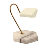 Maxbell Marble Watch Stand Watch Holder for Retail Countertop Personal Use Men Women White