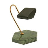 Maxbell Marble Watch Stand Watch Holder for Retail Countertop Personal Use Men Women Green