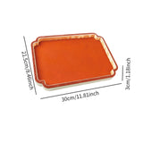 Maxbell Jewelry Tray Jewelry Organizer for Shopping Mall Jewelry Live Broadcast orange