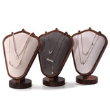 Maxbell Jewelry Display Bust Stand Decoration Necklace Holder for Shop Store Dresser Deep Gray