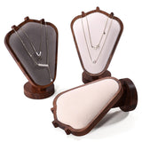 Maxbell Jewelry Display Bust Stand Decoration Necklace Holder for Shop Store Dresser Deep Gray