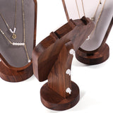 Maxbell Jewelry Display Bust Stand Decoration Necklace Holder for Shop Store Dresser Deep Gray