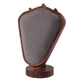 Maxbell Jewelry Display Bust Stand Decoration Necklace Holder for Shop Store Dresser Deep Gray