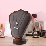 Maxbell Jewelry Display Bust Stand Decoration Necklace Holder for Shop Store Dresser Deep Gray