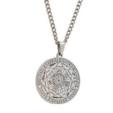 Maxbell 2xMens Pendant Necklace Costume Props Mens Jewelry for Hip Hop Daily Wear Punk