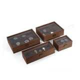 Maxbell Wood Watch Storage Box Elegant Watch Box for Bracelet Men and Women Earrings 10slots