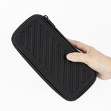 Maxbell Watch Travel Case Solid Anti-fall 2/3 Slots for Desktop Household Protection Type 1 Black