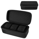 Maxbell Watch Travel Case Solid Anti-fall 2/3 Slots for Desktop Household Protection Type 1 Black