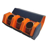 Maxbell Watch Box Organizer Hexagon Watch Roll Travel Case for Desktop Household Men