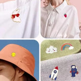 Maxbell 20 Pieces Enamel Pin Party Prom for Friends Cartoon Brooch for Tie Hat Scarf