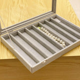 Maxbell Jewelry Storage Box Dresser Container Jewelry Storage Case Gift Necklace Box Vertical Bar