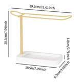 Maxbell Hair Ties Organizer Scrunchie Display Holder for Living Room Bedroom Dresser