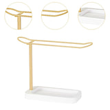Maxbell Hair Ties Organizer Scrunchie Display Holder for Living Room Bedroom Dresser