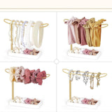 Maxbell Hair Ties Organizer Scrunchie Display Holder for Living Room Bedroom Dresser
