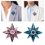 Maxbell 2pcs Brooch Pins Elegant Cute Rhinestone Brooch Pin for Engagement Party