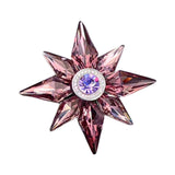 Maxbell 2pcs Brooch Pins Elegant Cute Rhinestone Brooch Pin for Engagement Party