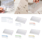 Maxbell 20x Jewelry Storage Bag Multipurpose Packing Pouch for Earring Ring Bracelet Clear  Without Box