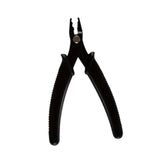 Maxbell Jewelry Crimping Plier Jewelry Beading Plier for Small Beads Hobby Necklaces Large