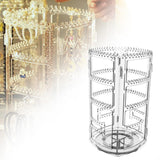 Maxbell Earring Holder Organizer Clear Earring Holder Stand for Ring Pendant Earring Large