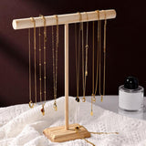 Maxbell T Shape Bar Jewelry Display Stand for Pendants Bangles Watches L