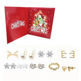 Maxbell Jewelry Advent Calendar Xmas Surprise Gift Christmas Jewelry Advent Calendar Style B