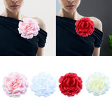 Maxbell Handmade Flower Brooch for Women Ladies Corsage for Dance Dress Suit Wedding