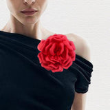 Maxbell Handmade Flower Brooch for Women Ladies Corsage for Dance Dress Suit Wedding