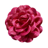 Maxbell Flower Brooch 3.94'' Floral Hair Pins for Women Decorative Elegant Lapel Pin Rose Red