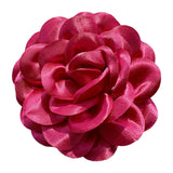 Maxbell Flower Brooch 3.94'' Floral Hair Pins for Women Decorative Elegant Lapel Pin Rose Red