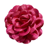 Maxbell Flower Brooch 3.94'' Floral Hair Pins for Women Decorative Elegant Lapel Pin Rose Red