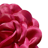 Maxbell Flower Brooch 3.94'' Floral Hair Pins for Women Decorative Elegant Lapel Pin Rose Red