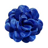 Maxbell Flower Brooch 3.94'' Floral Hair Pins for Women Decorative Elegant Lapel Pin Navy Blue