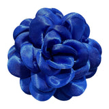 Maxbell Flower Brooch 3.94'' Floral Hair Pins for Women Decorative Elegant Lapel Pin Navy Blue