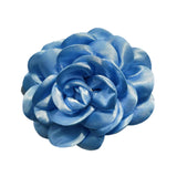 Maxbell Flower Brooch 3.94'' Floral Hair Pins for Women Decorative Elegant Lapel Pin Blue