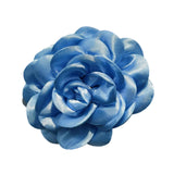 Maxbell Flower Brooch 3.94'' Floral Hair Pins for Women Decorative Elegant Lapel Pin Blue