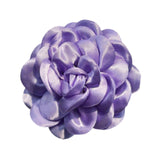 Maxbell Flower Brooch 3.94'' Floral Hair Pins for Women Decorative Elegant Lapel Pin Light Purple